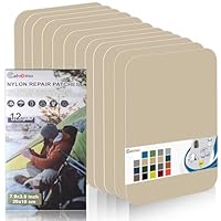 Toppe Adesive Per Riparazioni - 40 Pezzi Blu Navy Per Giacche, Tende, Sacchi A Pelo - Foto 2