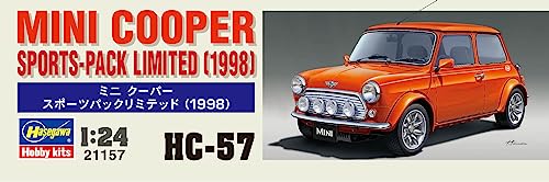 Hasegawa 1:24 Mini Cooper Sports Pack Kit Modelo 1998 miniatura 7