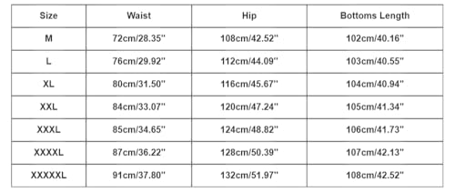 Pantalon de jogging en maille extensible pour homme vêtement ample hiver - 5
