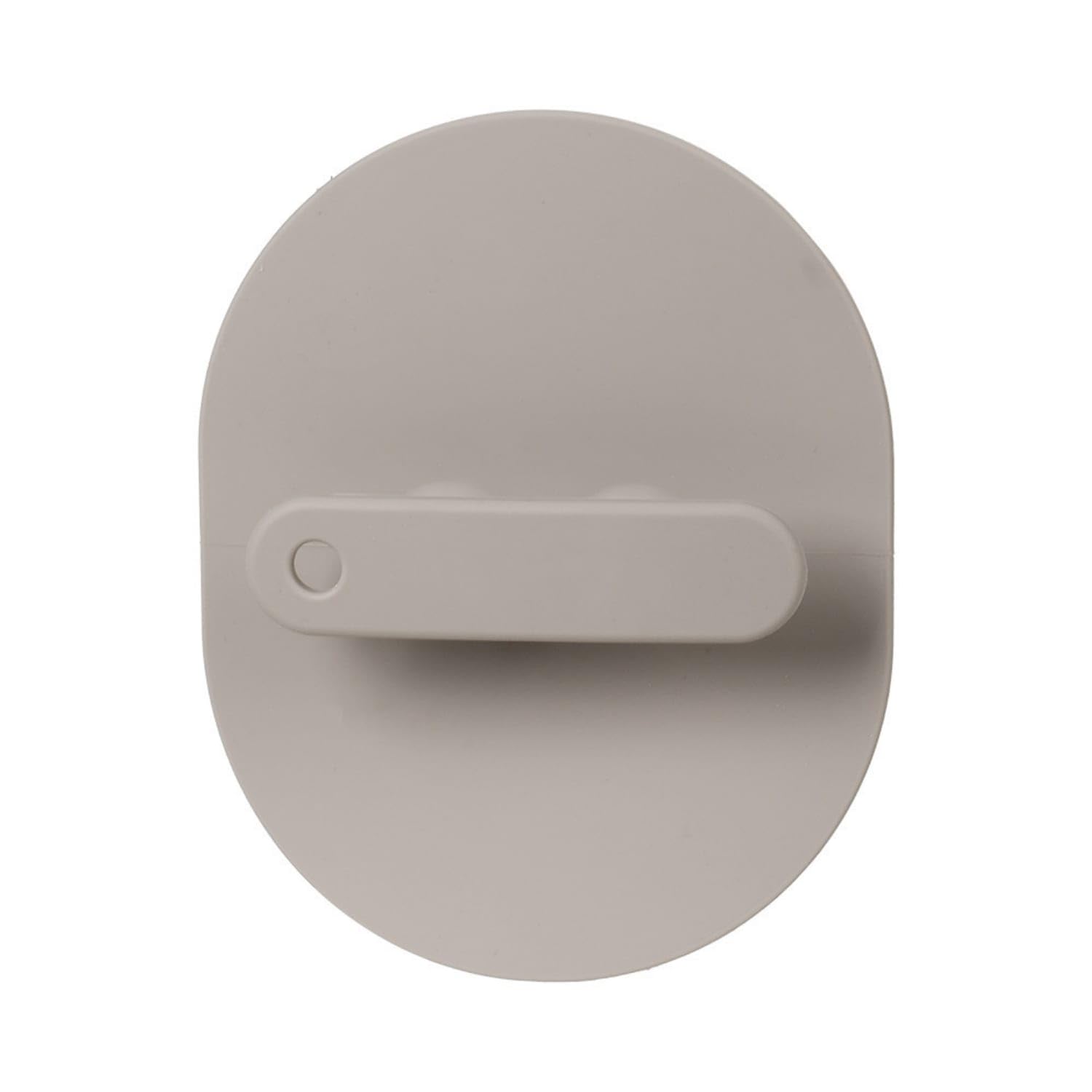 Soft Bath Scrubber with Loop Handle Flexible Body Scrubber with Hand Strap Exfoliating Silicone Bath Pad Textured, Gray-image-12