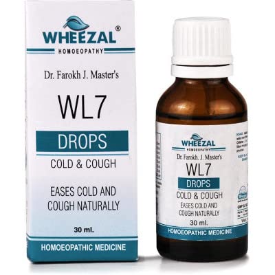Wheezal WL-7 Cold And Cough Drops (30ml) (PACK OF TWO) (B0BR3VWV1D) Amazon Price History, Amazon Price Tracker