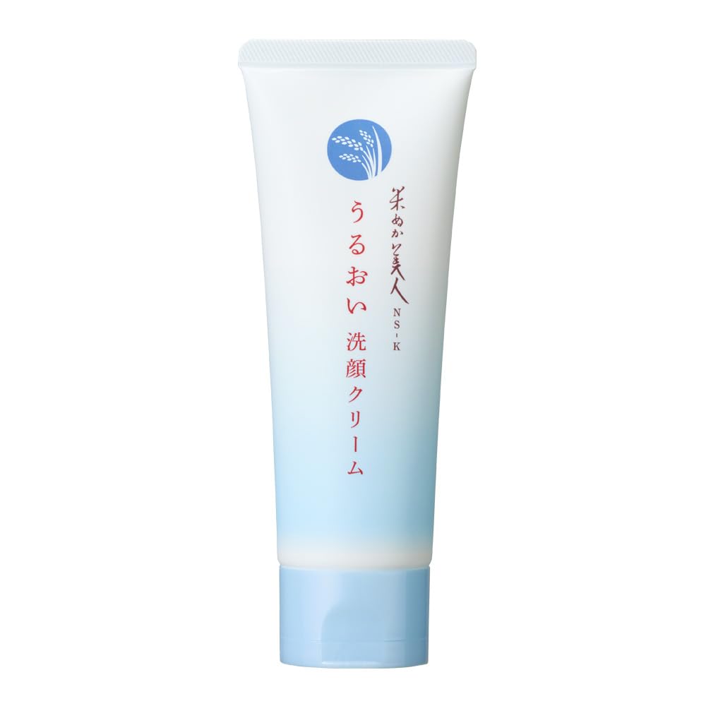 Amazon | 日本盛 米ぬか美人 NS-K うるおい洗顔クリーム 100g 保湿