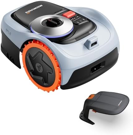 Segway Navimow i205 AWD Robot tondeuse et Garage S, Trois roues m...