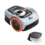 Segway Navimow i205 AWD Robot tondeuse et Garage S, Trois roues motrices, monte les pentes jusqu'à 45%, EFLS NRTK + Vision, Cartographie automatique, sans antenne, jardin de 500 m²(expédié séparément)