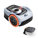 Segway Navimow i205 AWD Robot tondeuse et Garage S, Trois roues motrices, monte les pentes...