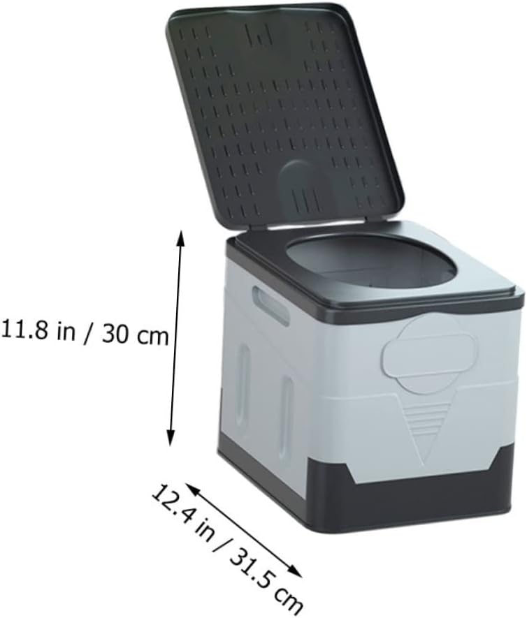 Alipis Multi-function Portable Foldable Toilet for Car and Outdoor Use Compact Design Material for Camping Travel and Emergency Situations