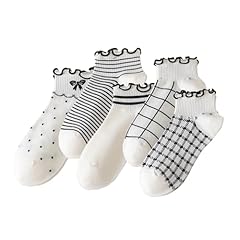 White and Black Plaid Polka Dot