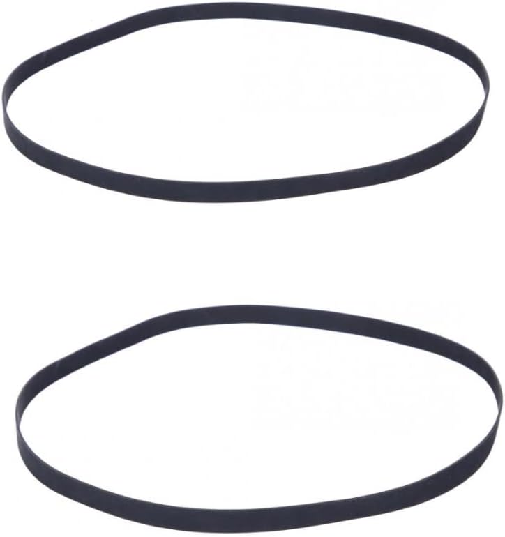 2-Pack Turntable Belt 190mm Universal for Technics Pioneer Sony JVC - Premium Rubber Drive Belt Replacement Repair Kit