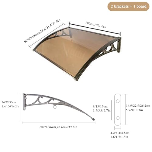 Auvents pour patio d'architecte structure polycarbonate haut de gamme - 8