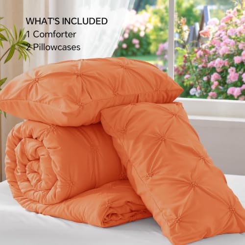 Image of BEDELITE Queen Comforter Set Pumpkin,Lightweight & Soft Comforter