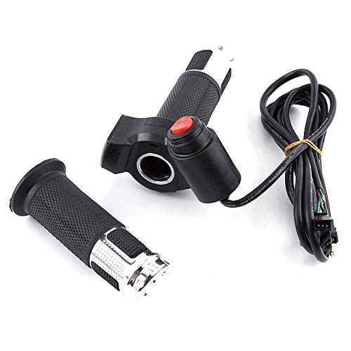 Throttle Grip Set, 1 Pair 12-84V 3 Speed Throttle Grip...