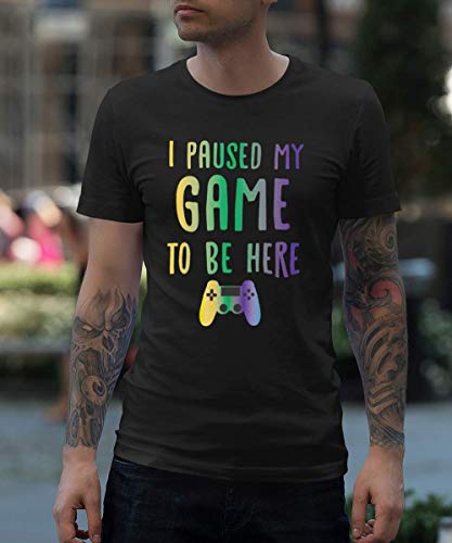 BROOKLYN VERTICAL 2-Pack Mens Video Gamer Gaming Short Sleeve Crew Neck T-Shirt| Soft Cotton Graphic Tees Sizes S-XL2