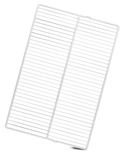 240360908 Refrigerator Wire Shelf Fit for Frigidaire Kenmore White Westinghouse Crosley Gibson, 25 3/7 x 16 1/2 Inch Refrigerator Rack Replace 240360901 240360905 3189137 AP5805565 EAP9492365