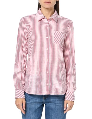 Image of Tommy Hilfiger Women's Plaid Lurex Button Up Shirt