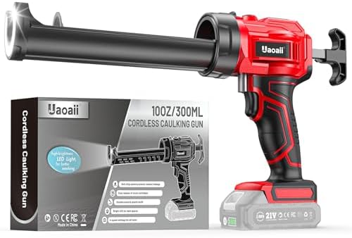 Uaoaii Silicone Gun Compatible with Makita 18V Battery, Silicone ...