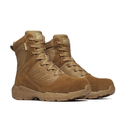 Image of Merrell Men's Fullbench 8 inch Tactical Zip Waterprooof Carbon Fiber