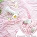 6 Pack Cheesecloth Table Runner - 35x120 Inch Light Pink Boho Gauze Table Runner, 10FT Pink Cheesecloth Runners for Tables Baby Shower Wedding Party Bridal Decor