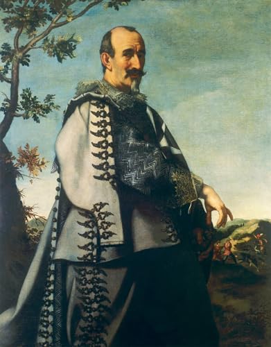 Portrait d'Arnolfo Debarbi par Carlo Dolci tableau vintage décoration 60x90cm