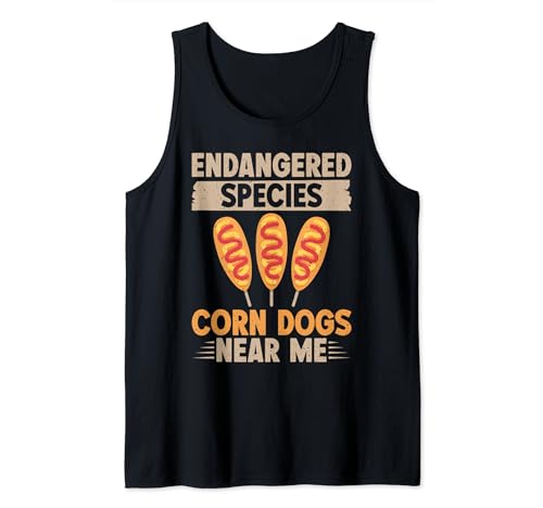 Endangered Species Corn Dogs near me Corn Dog Tank Top