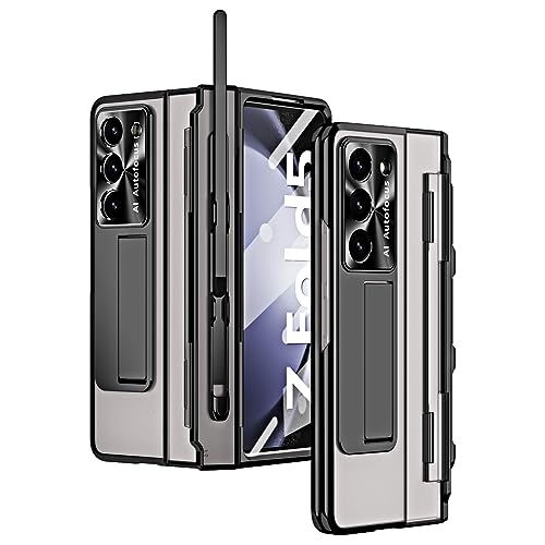 Coque Samsung Galaxy Z Fold 5 antichoc avec protège-écran et porte-stylo