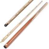 Kmise Snooker-Queue-Stick – 144,8 cm Queue-Stick mit 9,5 mm Pool-Warteschlangen-Profi-Spitze, handgefertigt, aus hochwertigem Holz, Bar oder Haus, für Männer und Frauen, Snooker-Queues für Erwachsene