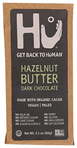 Hu Hazelnut Butter Dark Chocolate Bar, Vegan, 2.1 Ounces (Pack Of 12) #TOP14