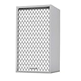 2 tablettes réglables SIMMOB Meuble Cuisine Alu 40x72 Face Imprimée - Vagues Grises 810