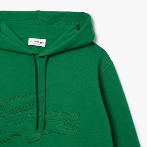 Lacoste Men's Puffed Croc Hooded Sweatshirt2