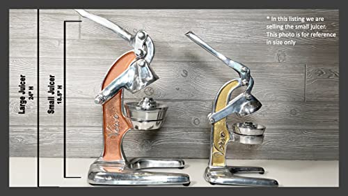 Artisan Crafted Cast Aluminum Professional Grade Manual Hand Press Juicer For Fresh Squeezed Orange, Lemon, Lime, Grapefruit And Citrus Fresh Morning Drinks, Cocktails, Or Cooking By Verve Culture - Black #TOP5