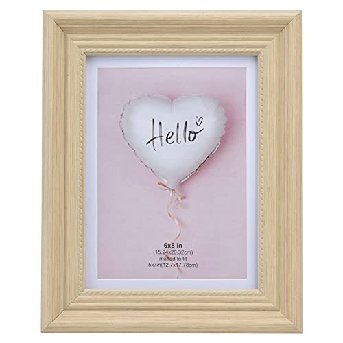 Cadre photo moderne en bois pour affichage mural de chambre