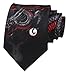 Men's Neckties DragonPrint Ties for Men Fashion Funny Tie Neck Ties for Every Outfit Easter Gifts