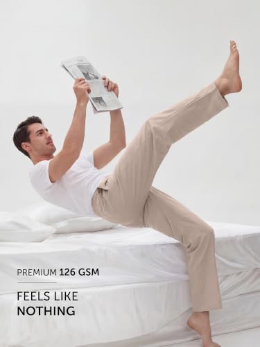 Image of XYXX Ultra-Breathable Solid Cotton Chambray Pyjamas For Men