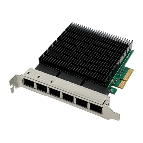 Adaptador de red Ethernet de 2,5 GB y seis puertos para optimizar tráfico de servidores