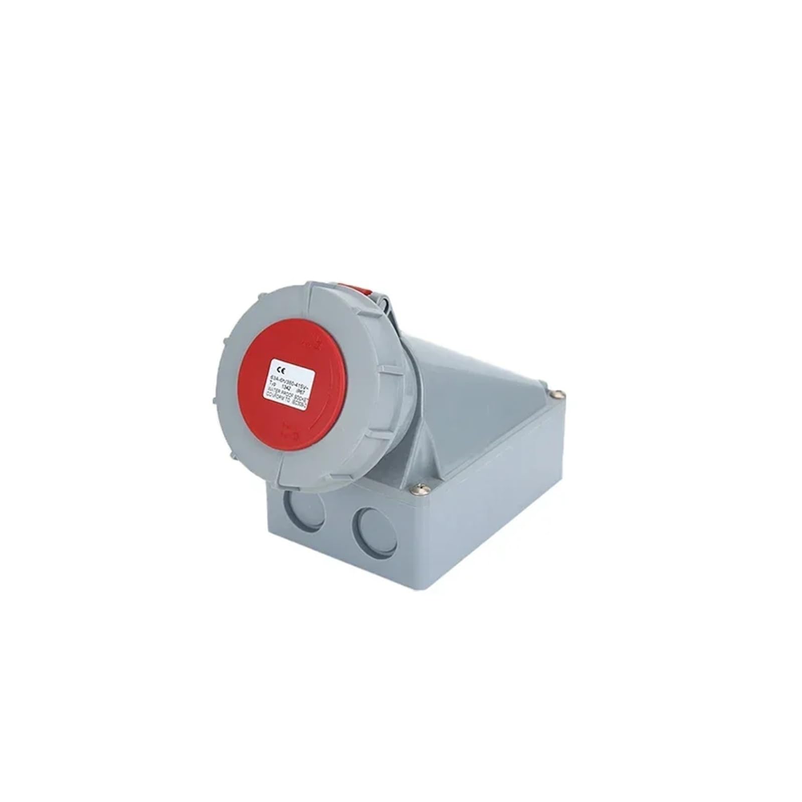 Spina e Presa Industriale 3P/4P/5 Pin connettore Elettrico 63A 125A IP67 Impermeabile a Parete Maschio Femmina 220V 380V(Mounted,125A-4P)