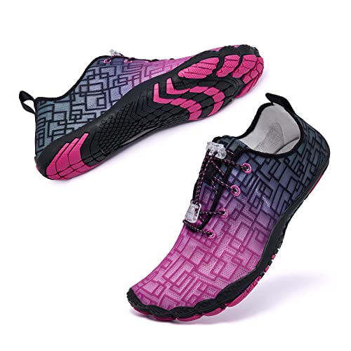 Image of Racqua Water Shoes Quick Dry Barefoot Beach Aqua Sport Swim Surf Pool Hiking Diving Walking for Men Women