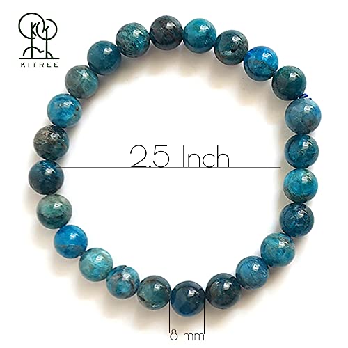 Image of HEALING AND SEMI-PRECIOUS CRYSTAL STONE BRACELET 8 MM ROUND FOR FENSHUI