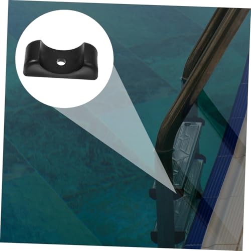 Pesos para escalera de piscina INOOMP de plástico negro miniatura 7