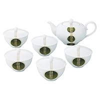 Amazon｜Noritake ノリタケ 湯呑 セット 155cc 常葉草 5個 ファイン