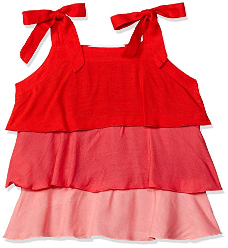 Image of Blink Street Girls' Jumper (BS-1127-18 Red,Pink,Peach 6 /7Yr)