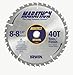 IRWIN Tools MARATHON Carbide Table/Miter Circular Blade, 8 1/4-inch, 40T Universal Arbor Miter and (14053)