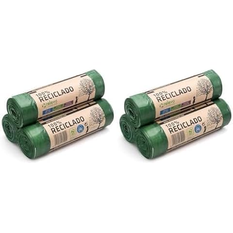 Relevo Heavy Duty 100% Recycled Bin Liners Cover