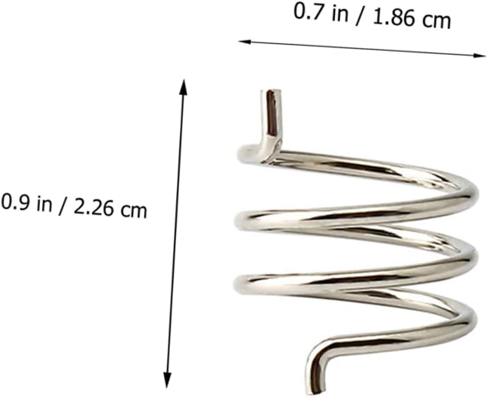 Toddmomy 2pcs Steel Brake Spring for Mountain Disc Brake Spring Kit for Easy to Install Braking Performance