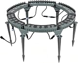 SSDDLZEQ Luces de árbol para exteriores de 24 V CC, para decoración al aire libre de palmeras pequeñas en jardines