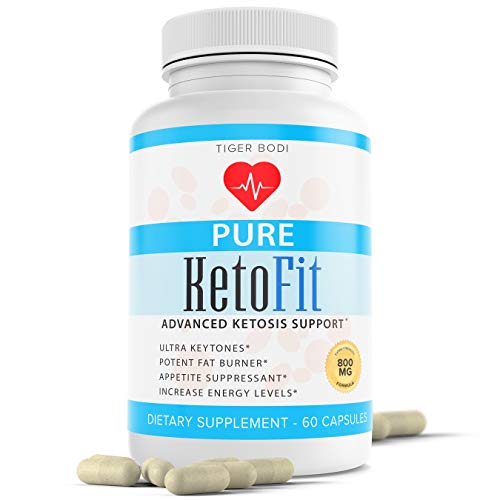 Pure Keto Fit Pro Pills, Premium Keto Diet Pills Supplement for Energy, Focus - Exogenous Ketones for Rapid Ketosis - Ketogenic BHB for Men Women