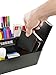 Enjoy Organizer - 8 Compartments DIY Dividers,Large Portable Caddy, Multi Purpose,Stackable, Modern Solution for School, office, Desktop Endless use of your Choice -MADE IN USA (Black)