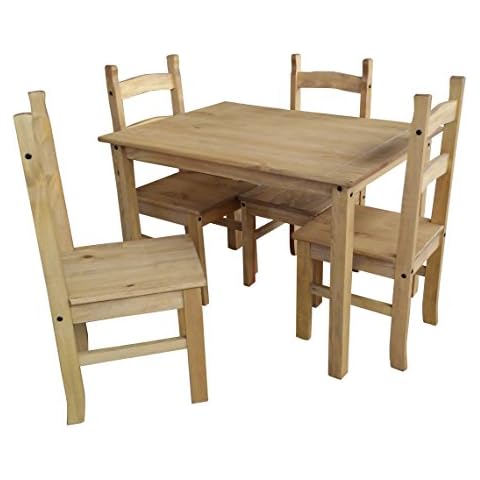 Mercers Furniture Corona Pine Dining Table Set Cover