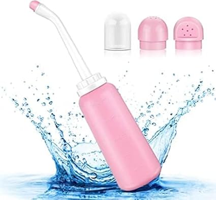 Dhadh Portable Bidet Sprayer Handheld Travel Bidet Bottle Butt Shower for Personal Hygiene Care/Baby Care/Outdoor Traveling