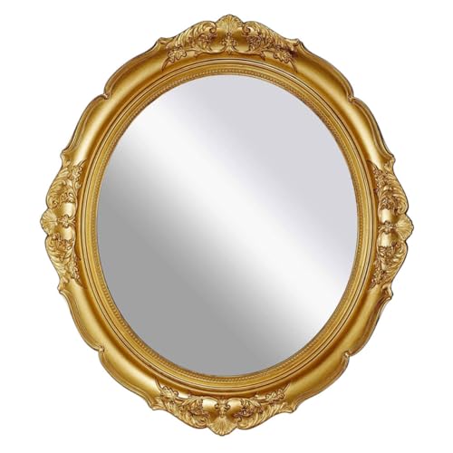 Espejo de Maquillaje Retro Vintage en Forma de Corazón