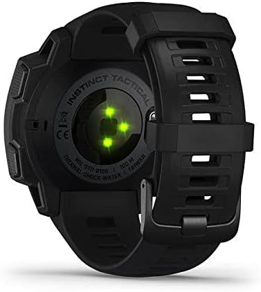 garmin instinct tactical rugged gps watch tactical specific features constructed to u s military standard 810g for thermal shock and water resist