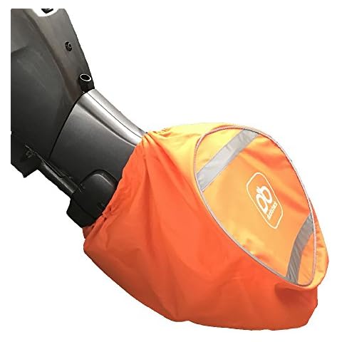 Ducksback Boat Outboard Motor Propeller (Prop) Cover Bag for Large Engines (100 HP and Upwards) Orange Cover